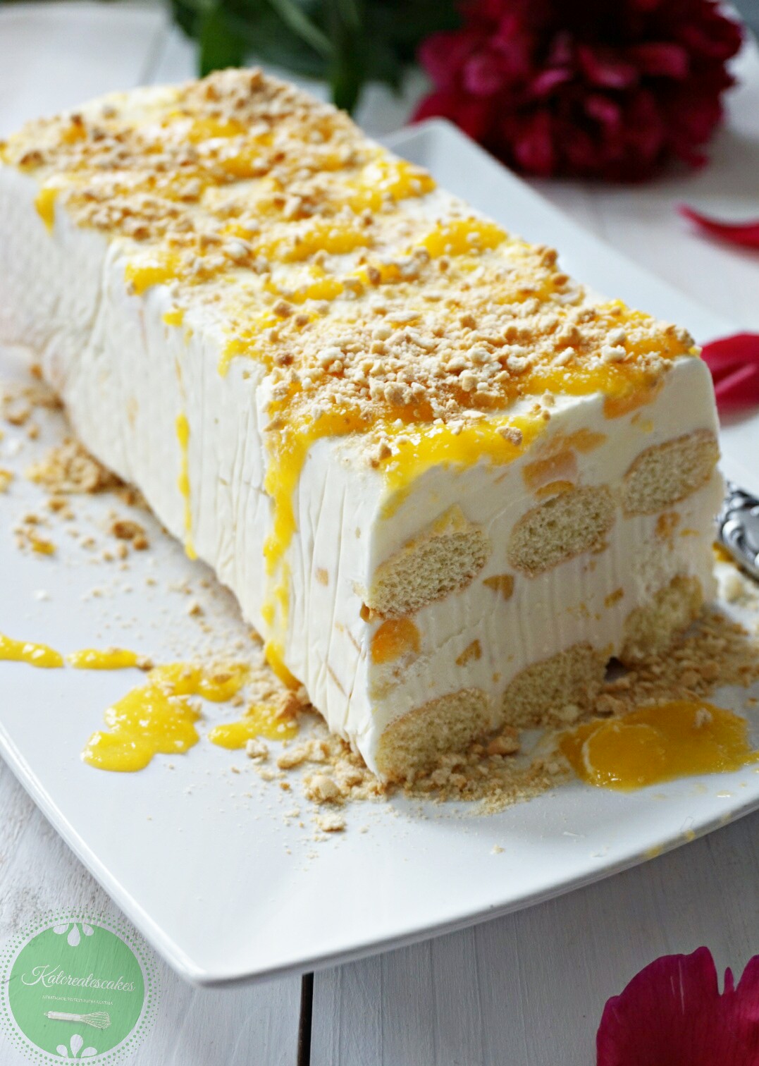 Eisdessert mit Pfirsichen {zum Muttertag} – Katrininthekitchen